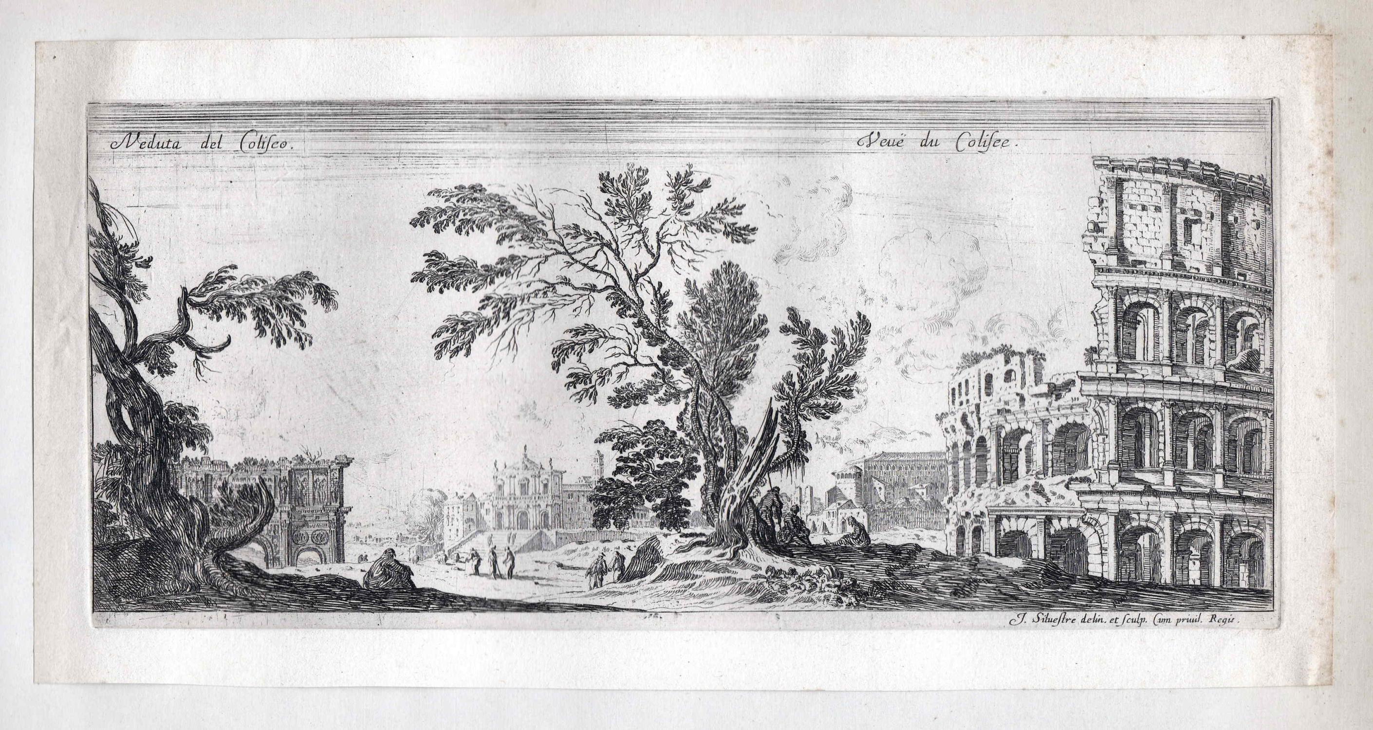 Israël Silvestre : Veduta dei Coliseo. 