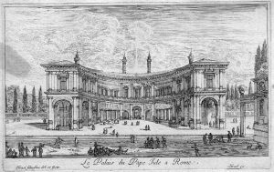 Le Palais du Pape Jule a Rome.