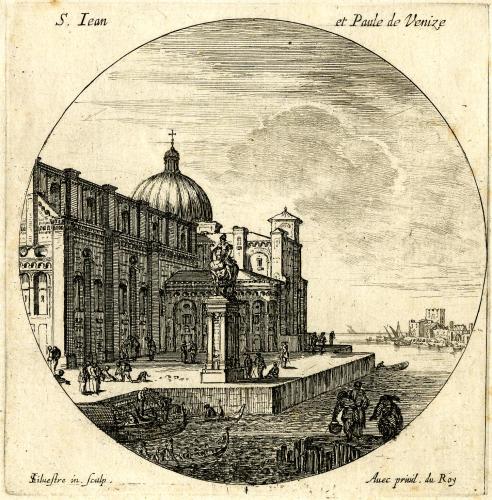 S. Iean et Paule de Venize (et vue de la statue équestre de Barthélemy Coglione à Venise).