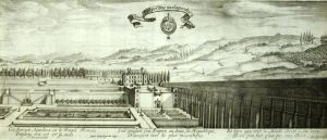 167.2 Veue Perspective De l'aqueduc d'arceuil.C. Goirand incidit. Avec Priuilege du Roy.H : 125 L : 313
 Faucheux : 167.2  Baré : N° 202