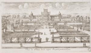 Veuë du Palais de la vigne Pamphile proche de Rome
