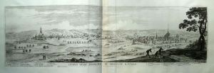 183.1 Chably ville franche et prevosté royalle.Gravée par N. Perelle. - Dessignée par I. Silvestre - A Paris chez Pierre Mariette rue S. Jacques à l'Esperance, Avec priuilege du Roy. H : 201 L : 694
 Faucheux : 183.1  Baré : N° 440Crédit : Thierry ALGRIN