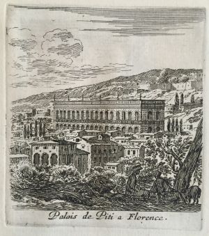 19.12 Palais de Piti a Florence.H : 82 L : 72
 Faucheux : 19.12  Baré : N° 732