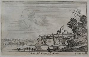 Veduta del Ponte Ste Maria.
