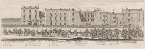 205.3 Marche des Mareschaux de Camp - Planche 2.H : 186 L : 559
 Faucheux : 205.3  Baré : N° 75