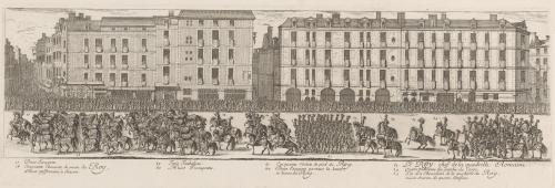 205.4 Marche des Mareschaux de Camp - Planche 3 : Quadrille Romaine : le RoyH : 183 L : 559
 Faucheux : 205.4  Baré : N° 76