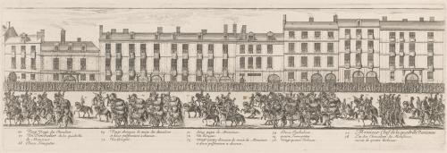 205.5 Marche des Mareschaux de Camp - Planche 4 : Quadrille Persane : Monsieur.H : 85 L : 581
 Faucheux : 205.5  Baré : N° 77