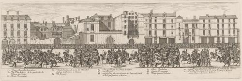 205.6 Marche des Mareschaux de Camp - Planche 5 : Quadrille Turque : Le prince de Condé.H : 185 L : 581
 Faucheux : 205.6  Baré : N° 78