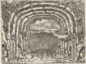 207.3 Noces de Tétis - Planche 3.F. Francar del. I. Torelli in. I. Silvestre f.H : 228 L : 304
 Faucheux : 207.3  Baré : N° 166Crédit : gallica.bnf.fr