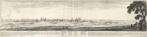 209.1 Dijon.Dessignée par I. Silvestre, et gravée par N. Perelle. Avec priuilege du Roy A Paris chez Pierre Mariette rue S. Jacques a l'Esperance. H : 200 L : 795
 Faucheux : 209.1  Baré : N° 460