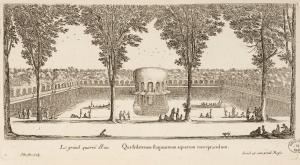 Le grand quarré d'Eau.