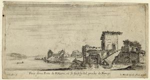 Veüe d'une Porte de Rozière, où se faict le Sel, proche de Nancy.
