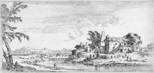 Veüe du paisage de Tomblaine proche Nancy.