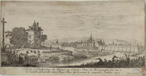 Veüe et Perspective du Marais.