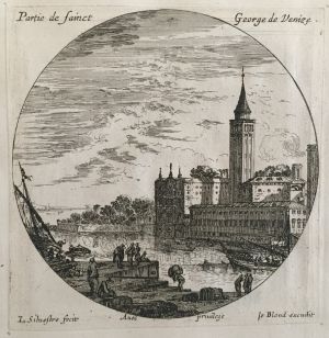25.4 Partie de Sainct George de Venize.I. Silvestre fecit Avec priuilege Le Blond excuditH : 119 L : 120
 Faucheux : 25.4  Baré : N° 975