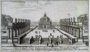 350.1 renvoi vers 26.1 Livres de diverses Veuës de France, Rome, et Florence. Faits par Israël Silvestre.
 Faucheux : 350.1  Baré : N° 960