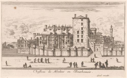 Chasteau de Moulins en Bourbonnois.