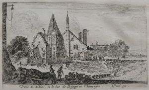 Veuë du dedans, et le bas de Quincy en Champagne.