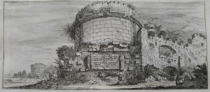 Antiche. E. Moderne. Vedute. Di. Roma. E. Contorno. Fate. Da. Israel. Silvestro. cum priuile Regis excudit Parisiis.