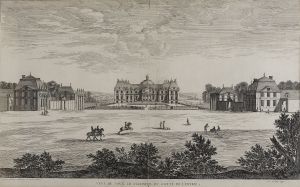 311.2 Vevë de Vavx le Vicomte dv costé de l'entrée.Israël Silvestre, delineauit, et excud Parisijs. priuilegio Regis.H : 469 L : 733
 Faucheux : 311.2  Baré : N° 691Crédit : Anne ALLIMANT-VERDILLON