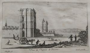 Veue du Chasteau de Vincenne.