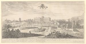 35.1 Palazo Mazarini in Roma. Israël Silvestre incidit. excud. Parisijs cum priuil. Regis.H : 342 L : 680
 Faucheux : 35.1  Baré : N° 775Crédit : Digital image courtesy of the Getty's Open Content Program.