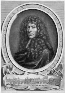 375.5 Portrait d'Israël Silvestre gravé par Edelinck. La vue de Paris dans le cartouche est de Silvestre.
 Hors Faucheux  Baré : N° 5