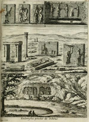 46.7 Figures de Tschelminar.H : 189 L : 137
 Faucheux : 46.7  Baré : N° 988