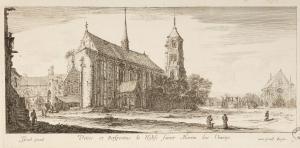 Veües et Perspective de l'Eglise Sainct Martin des Champs.