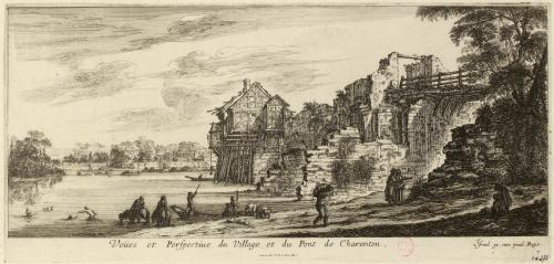 189.1 renvoi vers 50.7 Veües et Perspective du Village et du Pont de Charenton.
 Faucheux : 189.1  Baré : N° 221