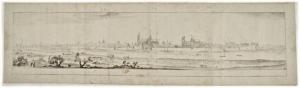 500.50 renvoi vers 270.1 Vue d'Orléans du sudH : 275 L : 1192
 Dessin (Hors Faucheux)Crédit : © Louvre Département des Arts graphiques INV 33077