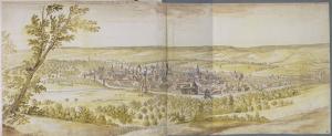 500.55 Vic sur SeilleH : 367 L : 906
 Dessin (Hors Faucheux)Crédit : © Louvre, Département des arts graphiques, INV 33068, Recto