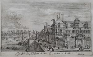 L'Hostel de Monsieur le Duc de Luynes a Paris.
