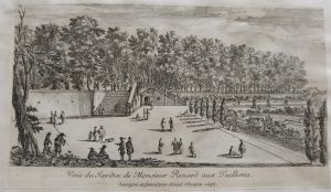 161.16 renvoi vers 54.3 Veüe du Jardin de Monsieur Renard aux Tuilleries.
 Faucheux : 161.16  Baré : N° 66