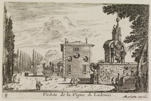 Veduta de la Vigna di Ludouici.