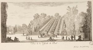 Veuë de la Cascade de Ruel. (La grande Cascade).