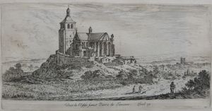 Veuë de l'Eglise sainct Pierre de Tonnerre.