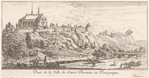 291.1 renvoi vers 69.8 Veuë de la Ville de Sainct Florentin en Bourgongne.
 Faucheux : 291.1  Baré : N° 654