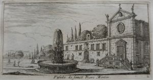 Fasade de sainct Piere Montor.