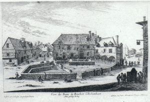 73.1 Veüe des Bains de Bourbon l'Archambaut.H : 217 L : 317
 Faucheux : 73.1  Baré : N° 435Crédit : Pierre Gatulle