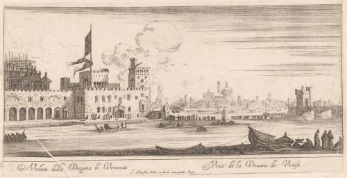 Veduta della Dogana di Venezia. 
