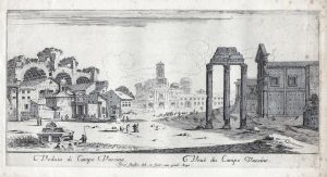 Veduta di Campo Vaccina. Veuë du Campe Vaccine.