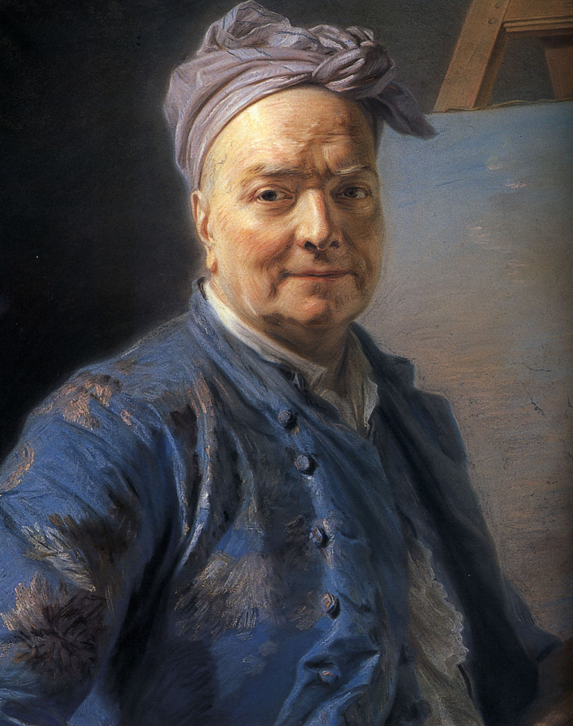 Louis de Silvestre1675 - 1760  Maurice Quentin La Tour 1753Musée Antoine Lécuyer, Saint Quentin