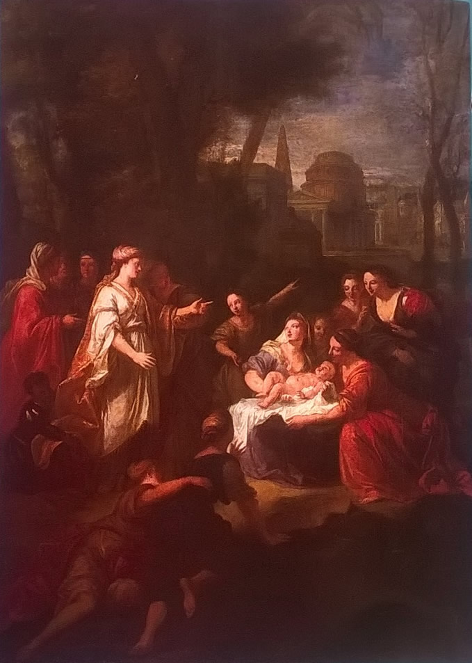 Moïse sauvé des eaux par Louis de Silvestre