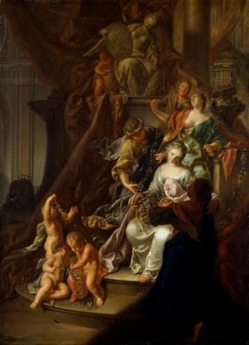 Allégorie du mariage de Marie-Josèphe 