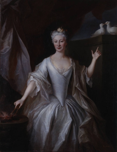 La comtesse Urszula von Bielińska en vestale