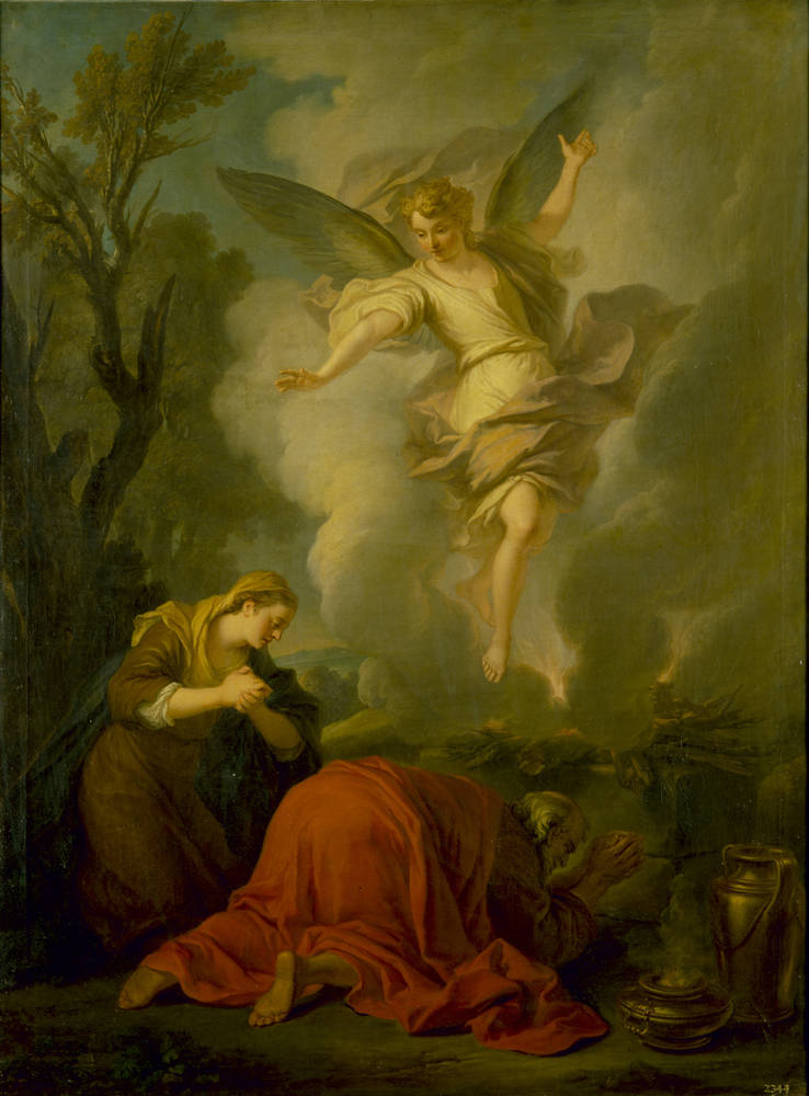 La victime de Manoah par Louis de Silvestre