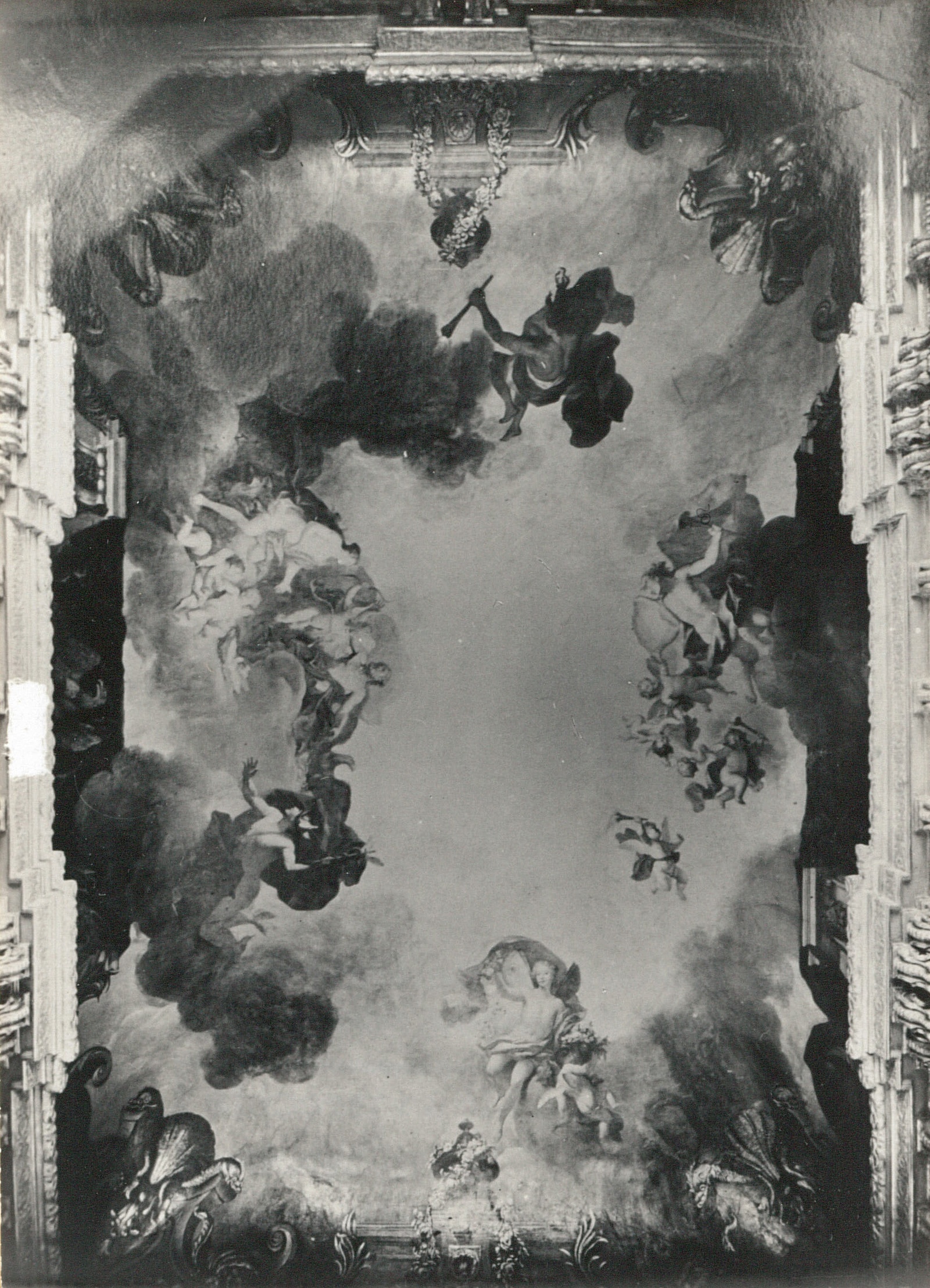 Vénus demande à Jupiter l'aide de Mercure pour retrouver Psyché : Photo par Louis de Silvestre