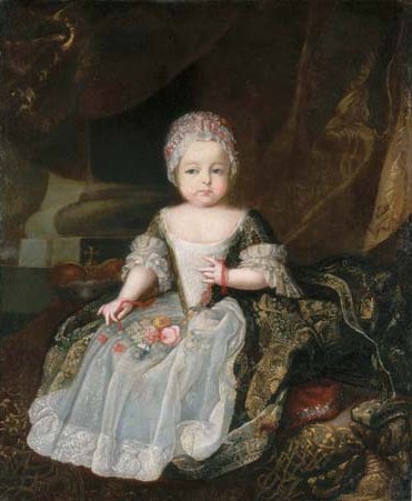 Thérese de Saxe enfant par Louis de Silvestre