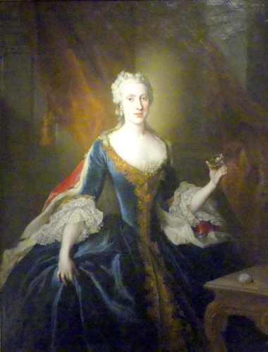 Marie Anne de Saxe en mariée